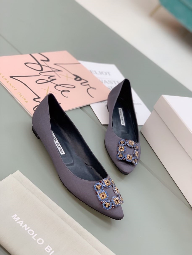 Manolo Blahnik flat shoes